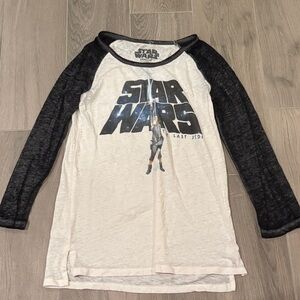 Star Wars The Last Jedi Kids Shirt Size S